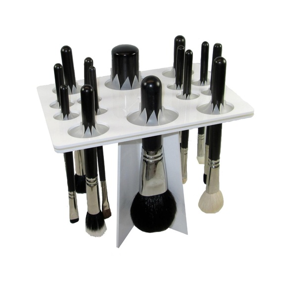 🆕 Benjabelle Daisy White Brush Tree Makeup Brush Drying Rack - Picture 1 of 4
